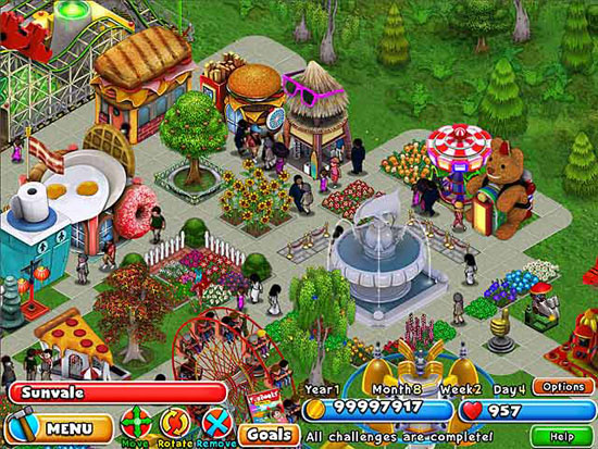 A screenshot of Dream Builder: Amusement Park